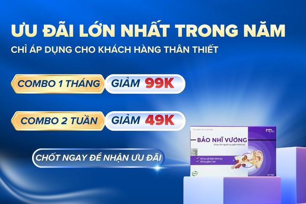 ƯU ĐÃI BẢO NHĨ VƯƠNG – MUA CÀNG NHIỀU, GIẢM CÀNG LỚN